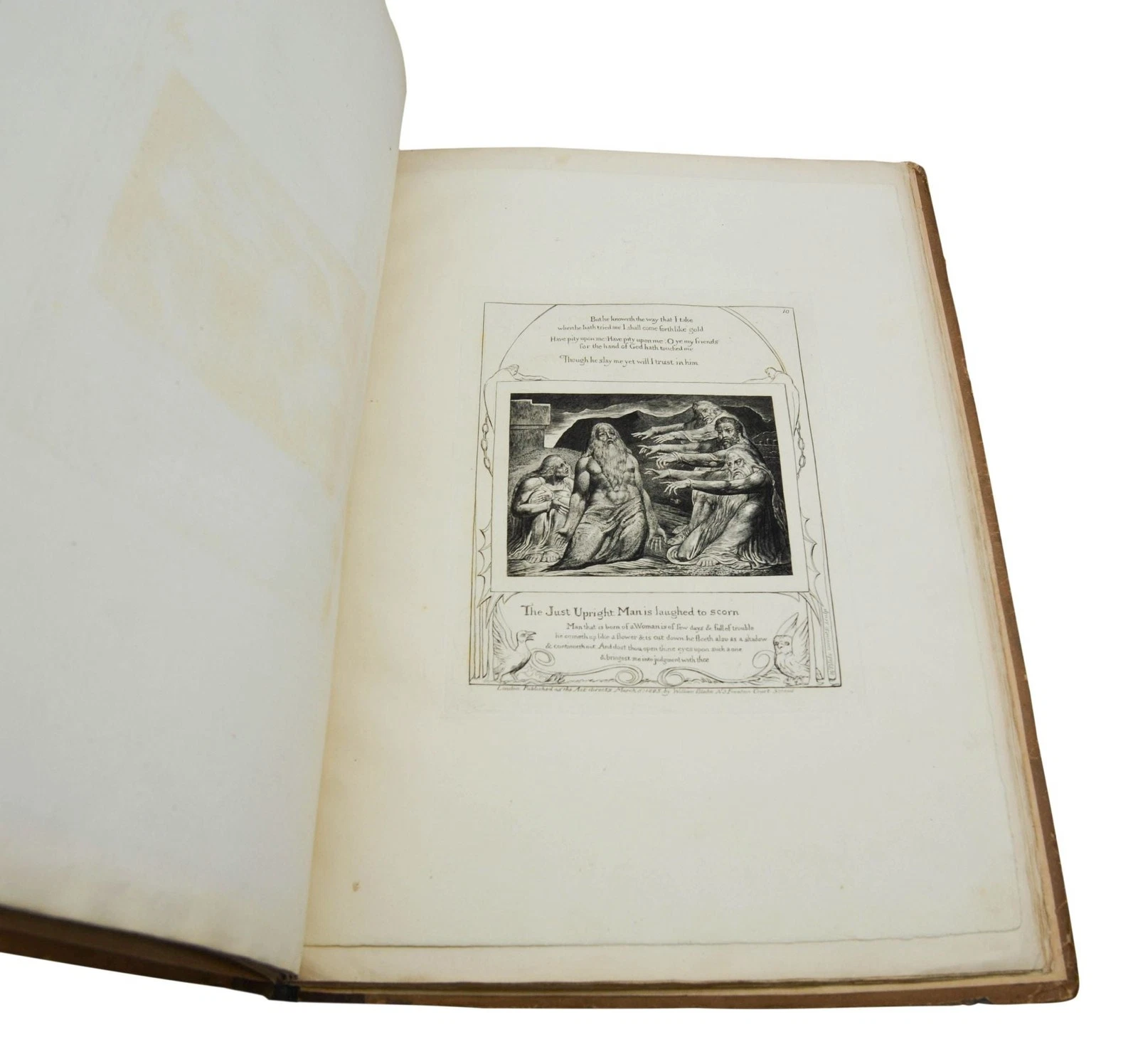 William Blake Book of Job (1826) - Image 3