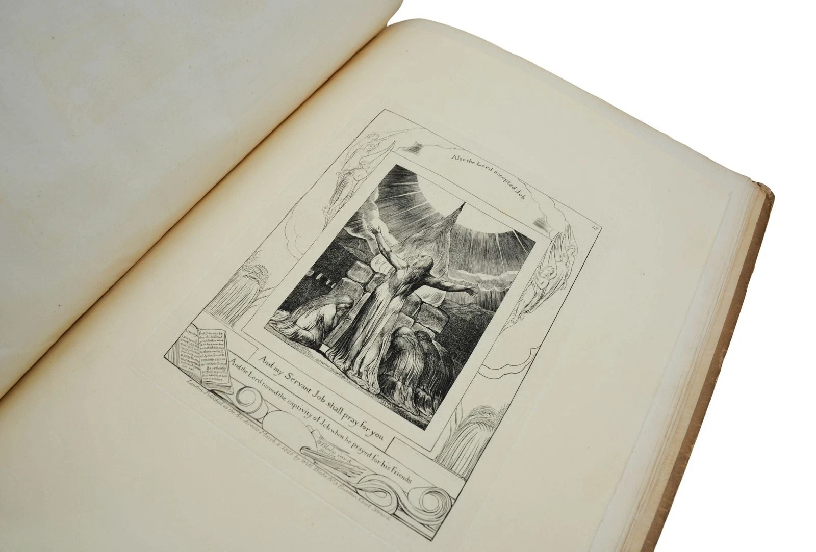 William Blake Book of Job (1826) - Image 2