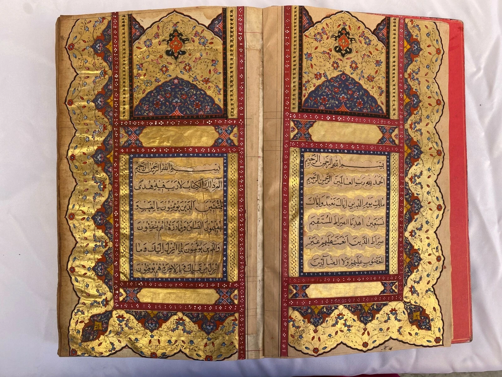 1082 Handwritten Holy Quran Manuscript - Image 7