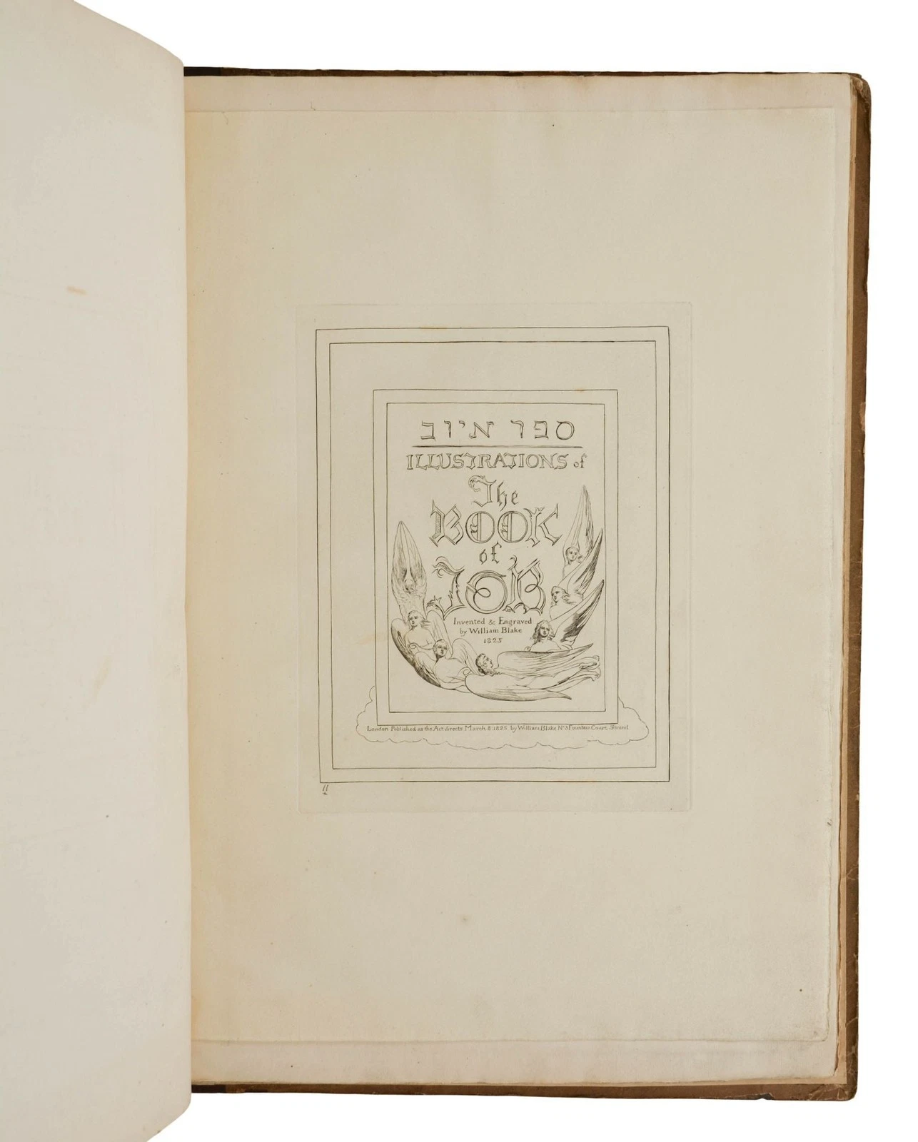 William Blake Book of Job (1826) - Image 8