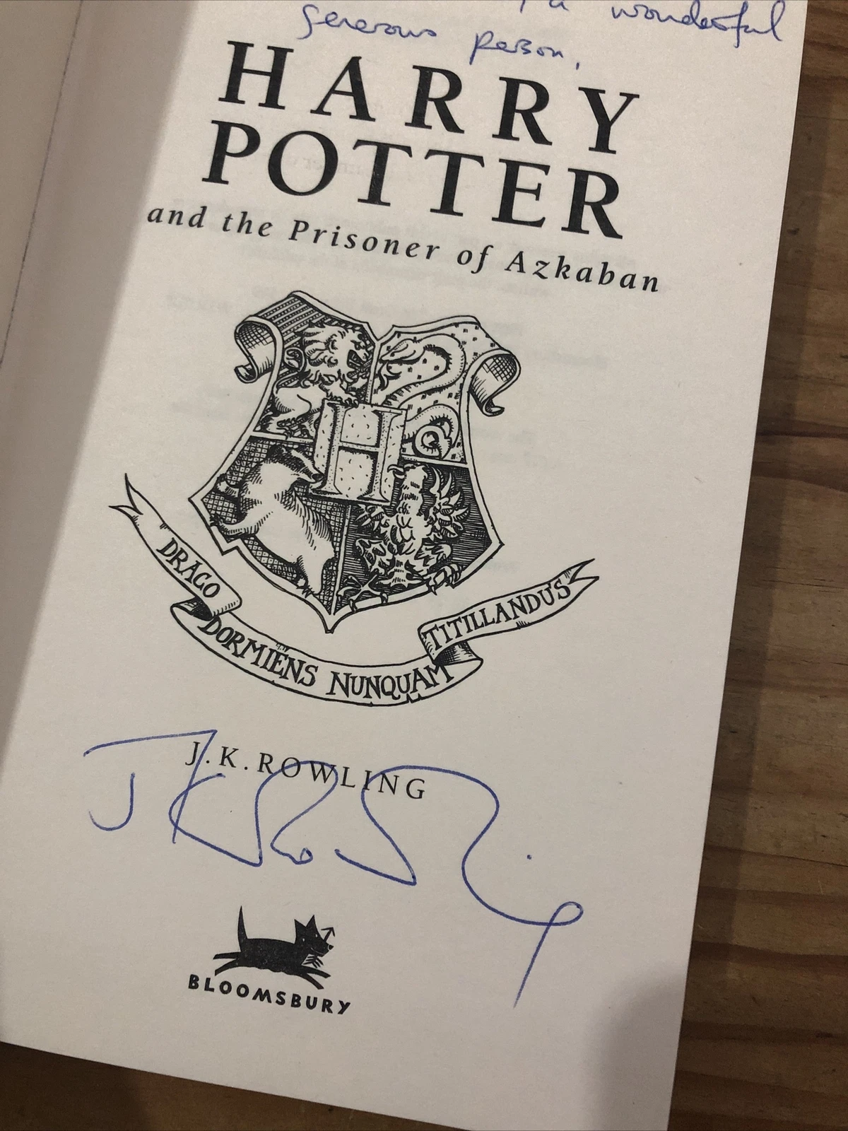 Harry Potter Philosopher's Stone Signed First Edition Set - Image 6