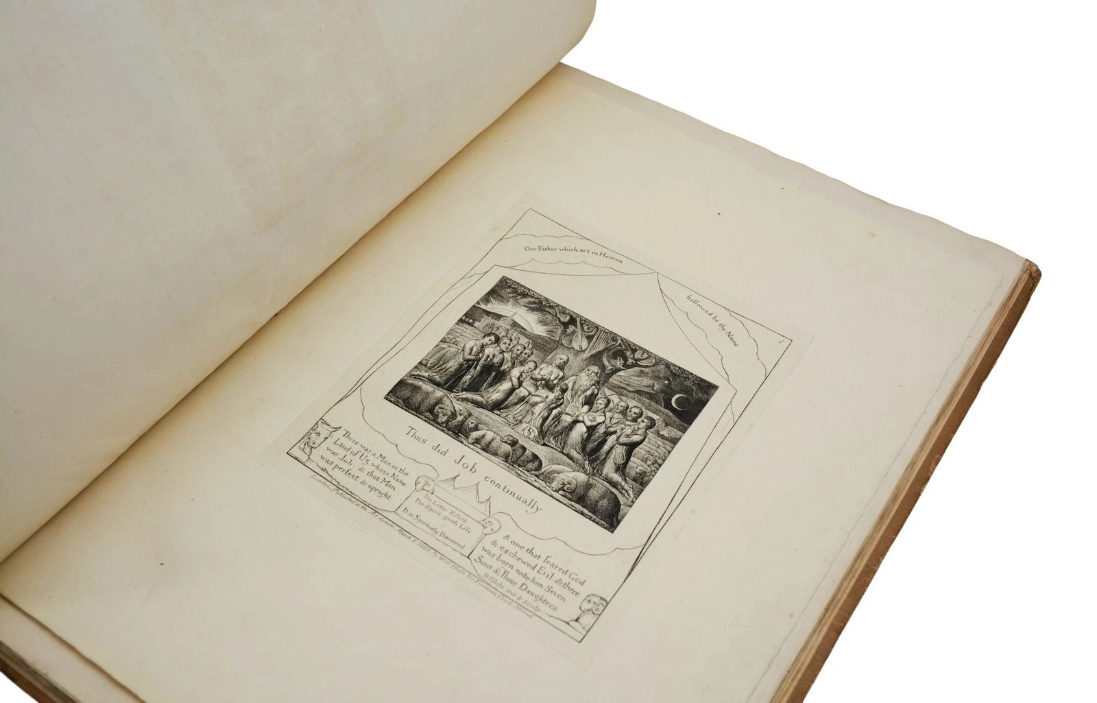 William Blake Book of Job (1826) - Image 7