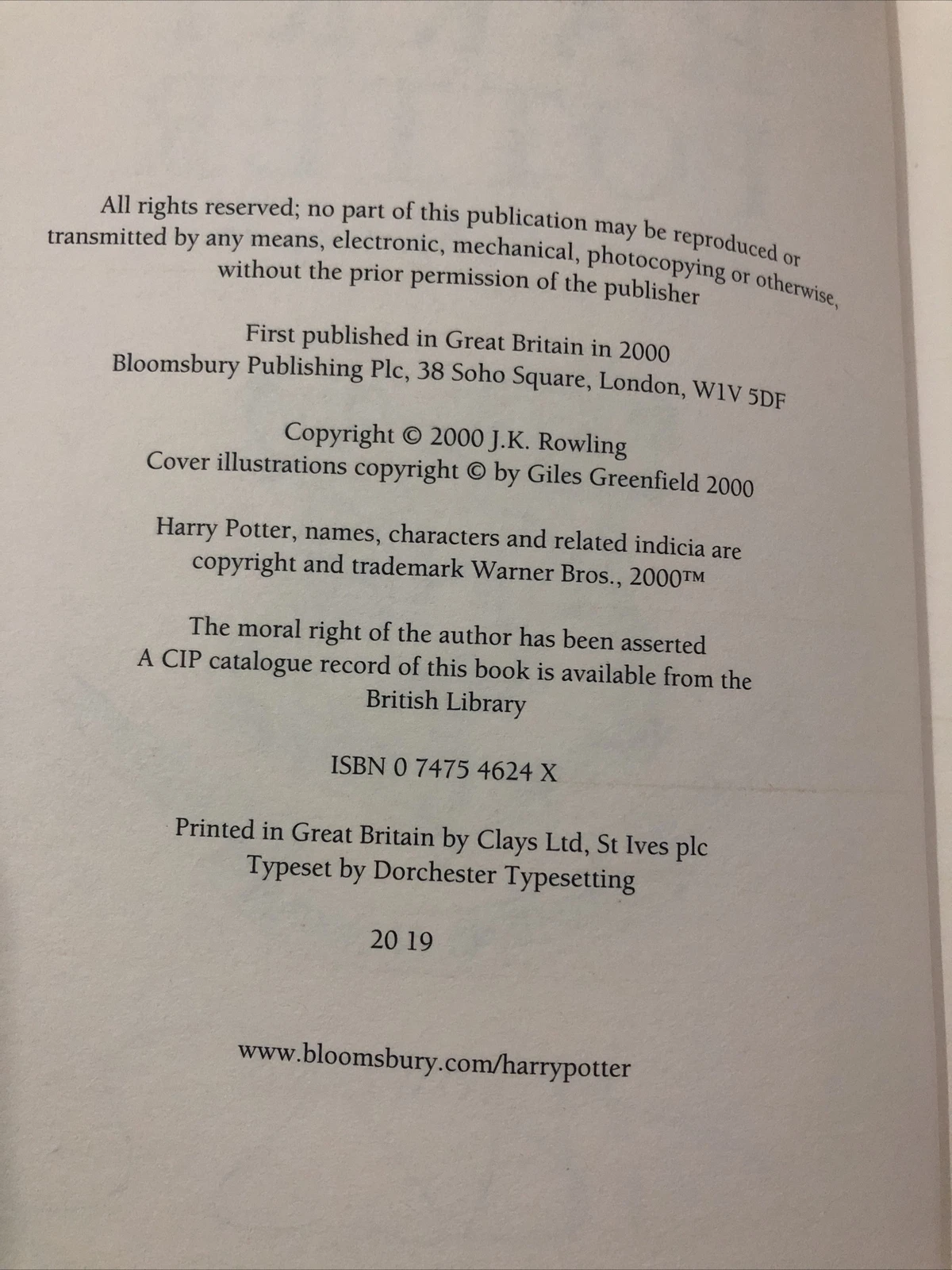 Harry Potter Philosopher's Stone Signed First Edition Set - Image 5