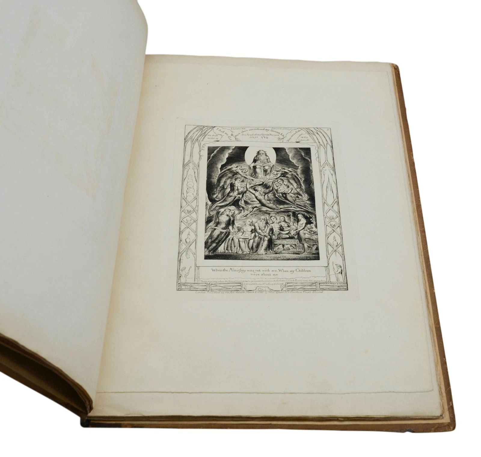 William Blake Book of Job (1826) - Image 6